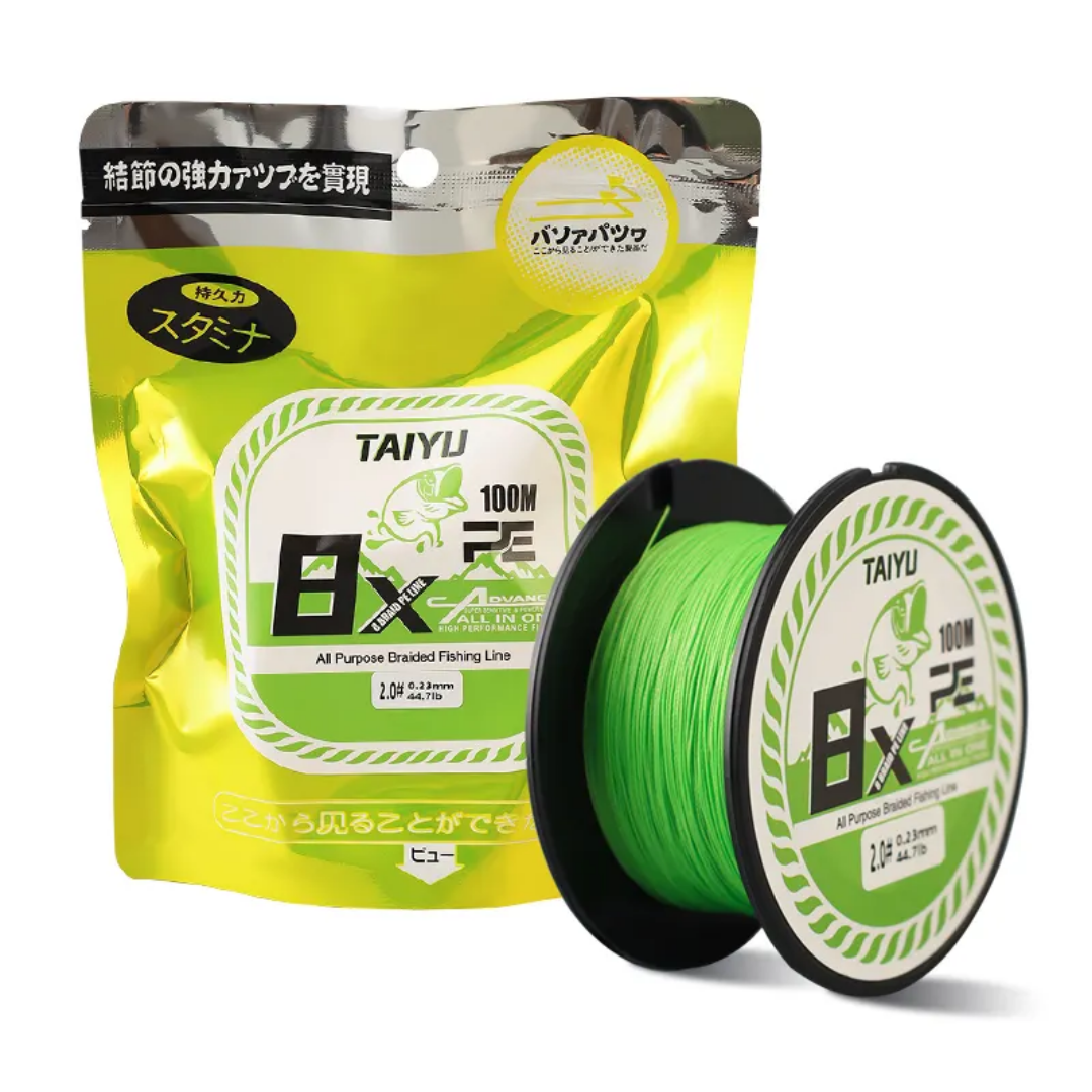 1759653070034 TAIYU Braided Fishing Line 8X-100 m - Image 1