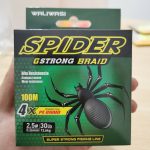 Spider 4X Braided Line 0.26mm- 100M